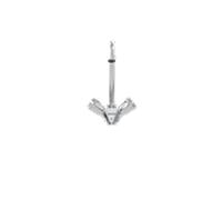 Stiebel Eltron ferrure à deux poignées TWS-W 205613 chromé, sans pression, saillie 155 mm