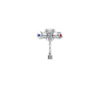 Stiebel Eltron ferrure murale à deux poignées MAW, A 205620 A 157 mm, pour Mini - Durchlauferhitzer