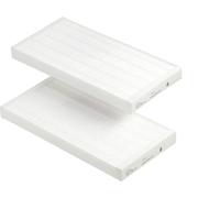 STIEBEL ELTRON Jeu de cassettes filtrantes FMK F7-2 70 , tapis filtrants pour installations de ventilation LWZ 70 et TVZ 70, filtre F7 (allergènes/poussières fines), 2 pièces, 227660