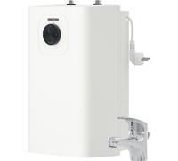 STIEBEL ELTRON Petit chauffe-eau SNU 5 Plus, robinetterie MAE-W, très compact, fonction anti-goutte, thermostop, chauffe-eau sous évier 5 litres basse pression, connecteur