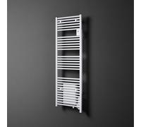 STIEBEL ELTRON Radiateur sèche-serviettes / radiateur de salle de bain électrique BHE 75 Plus avec écran LCD, puissance de chauffage 750 W, blanc, 238713