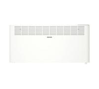 STIEBEL ELTRON Convecteur mural CNS 2500 Plus LCD, 2,5 kW pour env.30 m², écran LCD, minuterie hebdomadaire, chauffage électrique à économie d'énergie, blanc, 205858