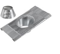 STIEBEL ELTRON Traversée de toiture DN 160 pour pente de toit inférieure à 30 degrés - 227921