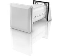 STIEBEL ELTRON Ventilation décentralisée des pièces d'habitation LWE 40 avec récupération de chaleur jusqu'à 93%, 200 mm, débit d'air 70 m³/h, échangeur de chaleur en aluminium,236659