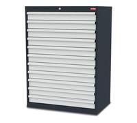 STIER Armoire à 11 tiroirs STIER (l x P x H) 900 x 575 x 1220 mm Quantité:1