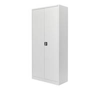 STIER Armoire universelle STIER avec 4 étagères 1800x800x380mm soudées gris clair Quantité:1