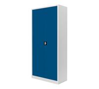 STIER Armoire universelle STIER avec 4 tablettes 1 800x800x380 mm, bleu gentiane, soudée Quantité:1