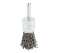 STIER Brosse pinceau STIER STIER Ø 19 mm, diamètre de queue 6 mm, 0,3 mm, ondulée, acier Quantité:1