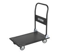 STIER Chariot à plate-forme rabattable STIER, 300 kg, 910x610 mm Quantité:1