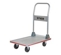 STIER Chariot à plate-forme repliable en aluminium STIER Quantité:1