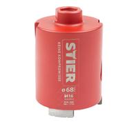 STIER Couronne à sec STIER, universelle, fente latérale / M16 68 mm Quantité:1