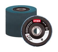 STIER Disque à lamelles STIER Top Line 115x22,23 / grain 120 / 10 pièce Quantité:10