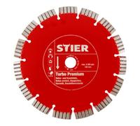 STIER Disque diamant STIER Turbo Premium Ø 400 mm, perçage 20/25,4 mm Quantité:1