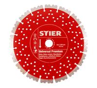 STIER Disque diamant universel STIER Premium Ø 125 mm, perçage 22, 23 mm Quantité:1