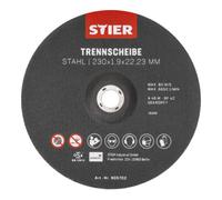 STIER Disques à tronçonner STIER, acier, 230 x 1,9 x 22,23, forme 42, à moyeu déporté, 25 pièces Quantité:25