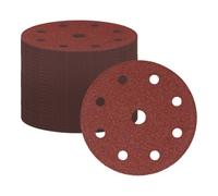 STIER Disques abrasifs pour le bois STIER D125 / P80 / 8 trous, 25 pièces Quantité:25