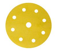 STIER Disques abrasifs Universal D125 / P80 / 8 trous, pour peinture, vernis, spatule, mastics, métal, bois 25 pièces
