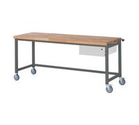 STIER Etabli mobile STIER Premium avec 1 tiroir, lxPxH 2 000x700x880 mm Quantité:1