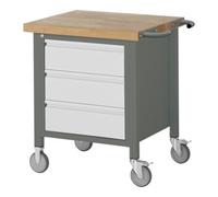 STIER Etabli mobile STIER Premium avec 3 tiroirs, lxPxH 750x700x880 mm Quantité:1