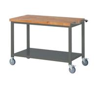 STIER Etabli mobile STIER Premium avec plateau de rangement, lxPxH 1250x700x880 mm Quantité:1