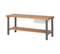 STIER Etabli STIER Premium avec 1 tiroir et plateau de rangement, lxPxH 2 000x700x840 mm Quantité:1