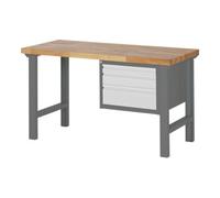 STIER Etabli STIER Premium avec 3 tiroirs, lxPxH 1 500x700x840 mm Quantité:1