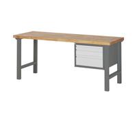 STIER Etabli STIER Premium avec 3 tiroirs, lxPxH 2 000x700x840 mm Quantité:1