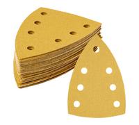 STIER Feuilles abrasives STIER Universal Delta 100 x 150 / P100 / 7 trous, 50 pièces Quantité:50