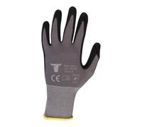 STIER Gants de montage STIER Flex Ultra avec revêtement en nitrile, gris/noirs, taille 11 Quantité:12