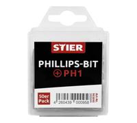STIER Grand pack d'embouts STIER Pozidriv PH1 Quantité:50