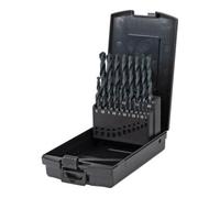 STIER Jeu de 19 forets hélicoïdaux STIER Basic DIN 338 HSS-R 1-10 mm en coffret Quantité:1