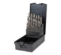 STIER Jeu de 25 forets hélicoïdaux STIER Premium DIN 338 HSS-Co5 1-13mm en coffret Quantité:1