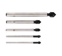 STIER Jeu de 5 forets pour carrelages STIER, queue cylindrique 4 - 10 mm Quantité:1