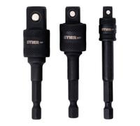 STIER Jeu de douilles adaptatrices STIER 1/4" + 3/8" + 1/2" Quantité:1