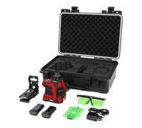 STIER Laser à lignes croisées STIER SKL 3x360°, 520 nm, vert, filetage 1/4" et 5/8", en valise Quantité:1
