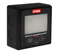 STIER Niveau indicateur de pente numérique Premium+ STIER, écran LCD +-0,2° Quantité:1