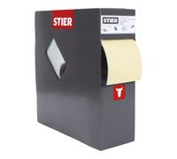 STIER Papier abrasif STIER sur support en mousse P320 115 x 92 mm, 25 m Quantité:1