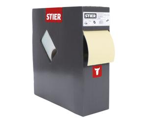 STIER Papier abrasif STIER sur support en mousse P320 115 x 92 mm, 25 m Quantité:1