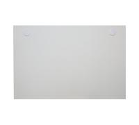 STIER Plateau de bureau STIER 160x80 cm, blanc Quantité:1
