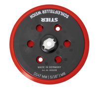 STIER Plateau-support tendre STIER D147 mm M8 pour ponceuses excentriques Quantité:1