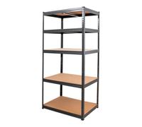 STIER Rayonnage à tablettes enfichable STIER, charge par casier 350 kg HxlxP 1 800x900x600 mm Quantité:1