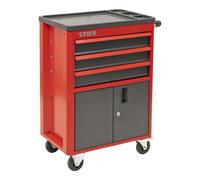 STIER Servante d'atelier-armoire roulante STIER avec 3 tiroirs Quantité:1