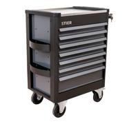 STIER Servante d'atelier STIER Premium avec plan de travail en acier inoxydable Quantité:1