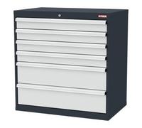 STIER STIER Armoire à tiroirs 6 tiroirs 900 x 575 x 920 mm charge 80 kg Quantité:1