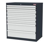 STIER STIER Armoire à tiroirs 7 tiroirs 900 x 575 x 1020mm Charge 80kg Quantité:1