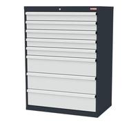 STIER STIER Armoire à tiroirs 8 tiroirs 900 x 575 x 1220 mm 80 kg Quantité:1