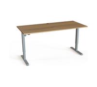 STIER STIER Bureau électrique réglable en hauteur 501-33 180 x 80 cm noyer mélaminé 68-118 cm Quantité:1