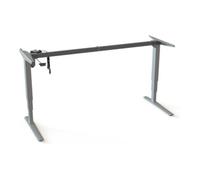 STIER STIER Châssis électrique réglable en hauteur 501-43 argent pour plateau 180 × 80 cm Quantité:1