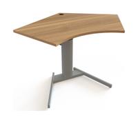 STIER STIER Table haute 501-19 électrique réglable en hauteur 138 x 92 cm Noyer plateau mélaminé 68-120 cm Quantité:1