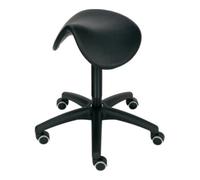 STIER STIER Tabouret de selle multiaxial siège PU 490-680 mm piétement Ø630 avec roulettes Quantité:1